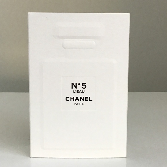 CHANEL N5 L’EAU + CHANEL white/black paper shopping bag - Picture 6 of 8